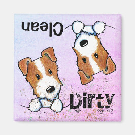 Jack Russell Terrier Dishwasher Magnet