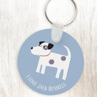 Jack Russell Terrier Dog Benutzerdefinierter Text