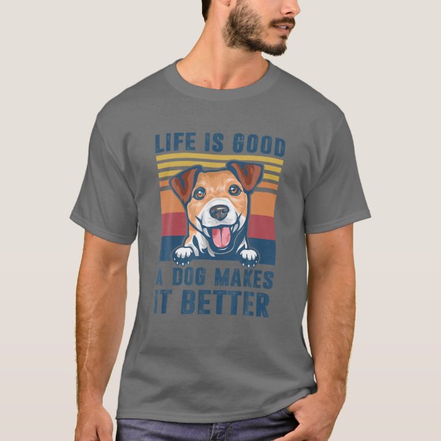 Jack Russell Terrier Dog Gifts Funny Jack Russell T-Shirt (Vorderseite)