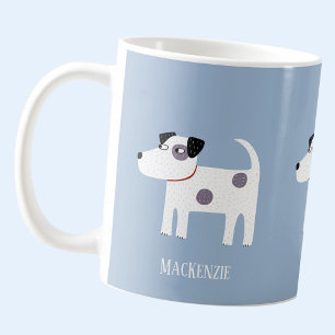 Jack Russell Terrier Dog Individuelle Name Kaffeetasse