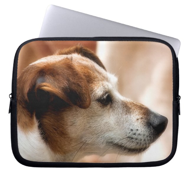 JACK RUSSELL TERRIER DOG LAPTOPSCHUTZHÜLLE (Vorderseite)