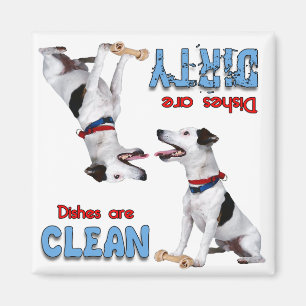 Jack Russell Terrier Dog Lovers Geschirrspüler Mag Magnet