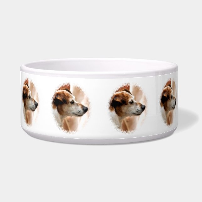 JACK RUSSELL TERRIER DOG NAPF (Vorderseite)