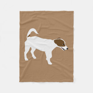 Jack-Russell-Terrier Fleecedecke