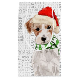 Jack Russell Terrier Funny Christmas Dog Kleine Geschenktüte