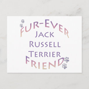 Jack Russell Terrier Furever Postkarte