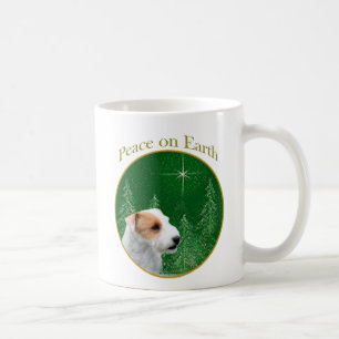 Jack Russell Terrier (gebrochen) Friede Kaffeetasse