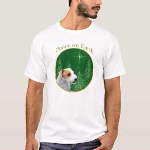Jack Russell Terrier (gebrochen) Friede T-Shirt