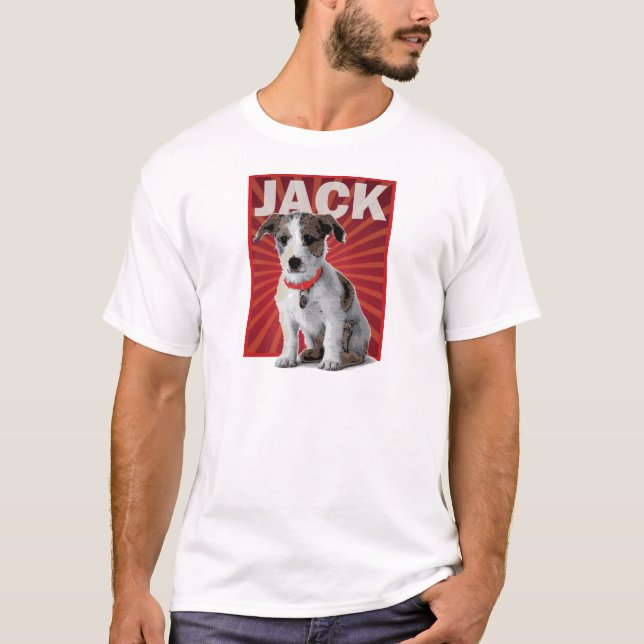 Jack-Russell-Terrier-Haustier-Inhaber T-Shirt (Vorderseite)