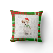 Jack Russell Terrier Holiday Karierter Weihnachtsh