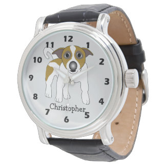 Jack Russell Terrier Hundedesign Armbanduhr