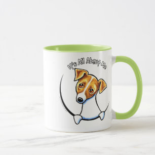 Jack-Russell-Terrier IAAM Weg-Leine Art™ Tasse