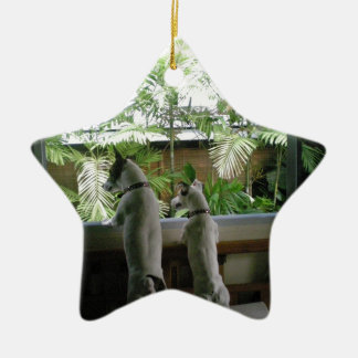 Jack Russell Terrier Keramik Ornament