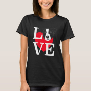 Jack Russell Terrier Liebe Niedlicher Jack Russell T-Shirt