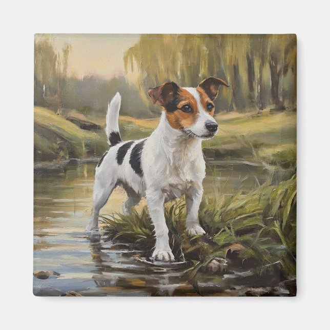 Jack Russell Terrier Magnet (Vorne)