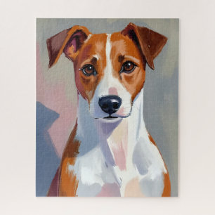 Jack Russell Terrier Malerei Hund Haustier Puzzle