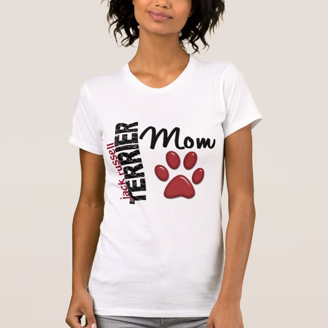 Jack-Russell-Terrier-Mama 2 T-Shirt (Vorderseite)