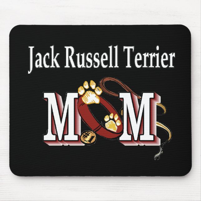Jack Russell Terrier MAMA Geschenke Mousepad (Vorne)