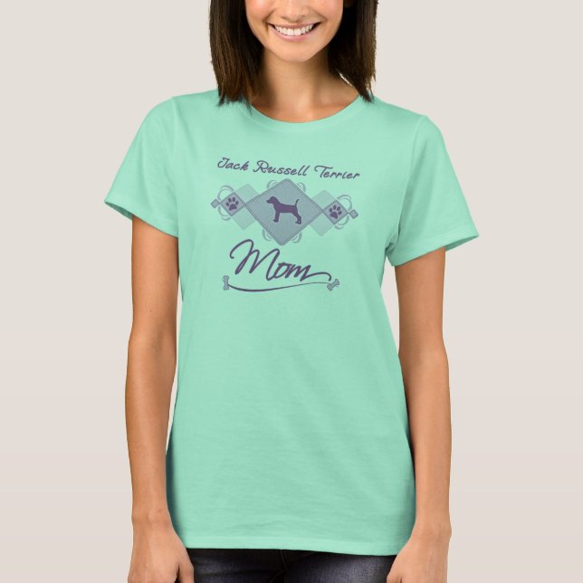 Jack Russell Terrier Mama T-Shirt (Vorderseite)