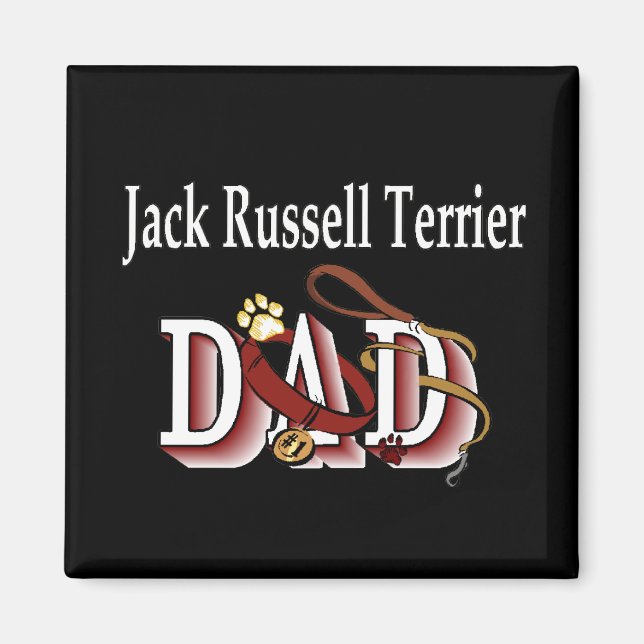 Jack Russell Terrier Papa Magnet (Vorne)