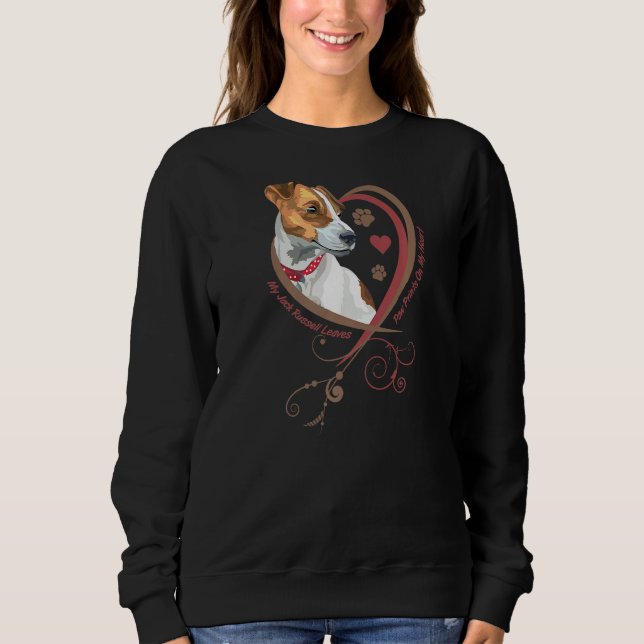 Jack Russell Terrier Parson Russell Terrie Sweatshirt (Vorderseite)