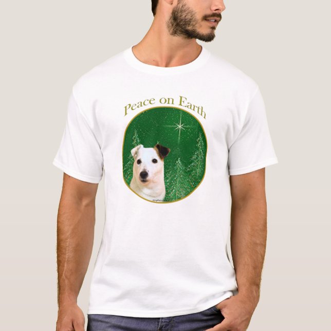 Jack Russell Terrier Peace T-Shirt (Vorderseite)