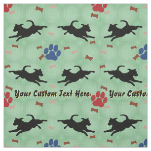 Jack Russell Terrier - Personalisiert Stoff