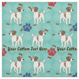 Jack Russell Terrier - Personalisiert Stoff