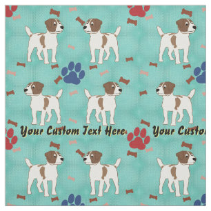 Jack-Russell-Terrier - personalisiert Stoff