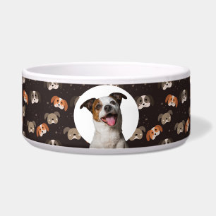 Jack Russell Terrier Personalisiertes Foto & Name  Napf