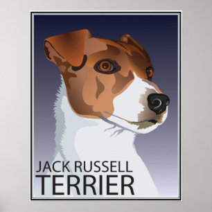 Jack-Russell-Terrier-Plakat Poster