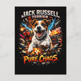 Jack Russell Terrier Postkarte