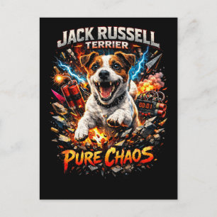 Jack Russell Terrier Postkarte