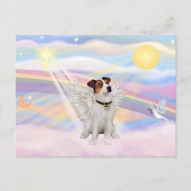 Jack Russell Terrier Postkarte (Vorderseite)