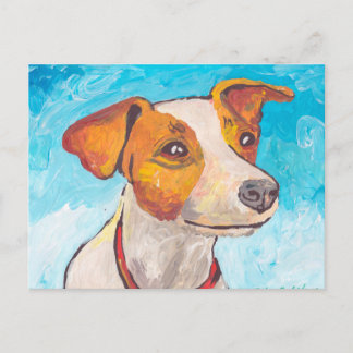Jack Russell Terrier Postkarte