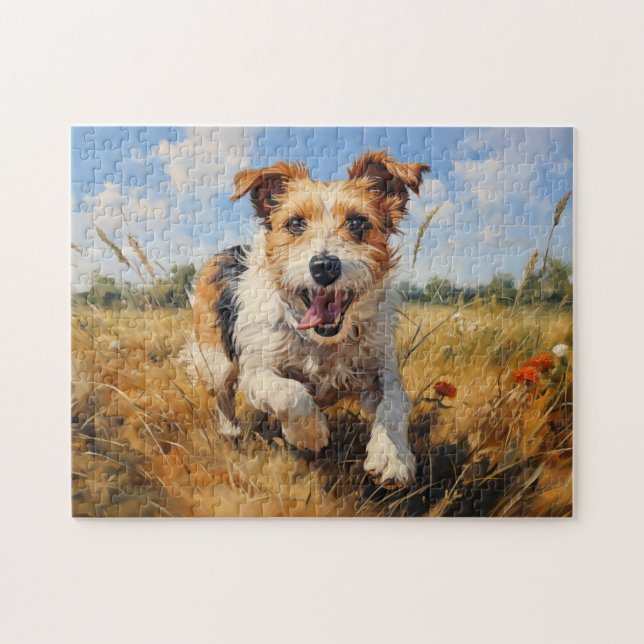 Jack Russell Terrier Puzzle (Horizontal)