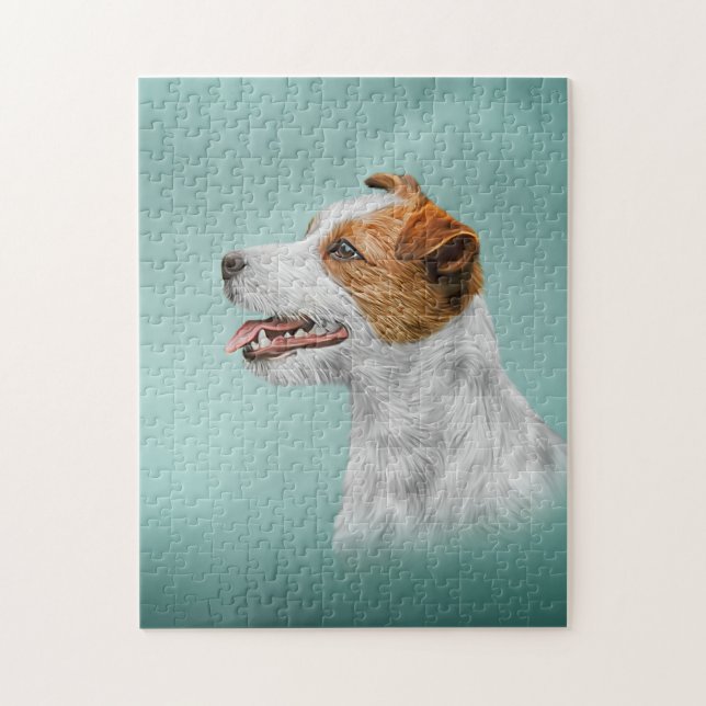 Jack Russell Terrier Puzzle (Vertikal)
