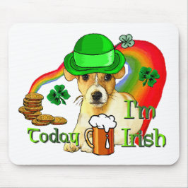 Jack Russell Terrier St Patricks Mousepad