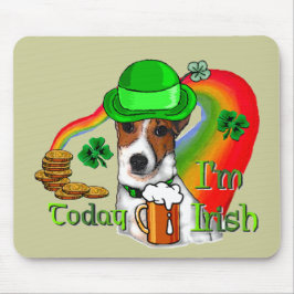 Jack Russell Terrier St Pats Mousepad