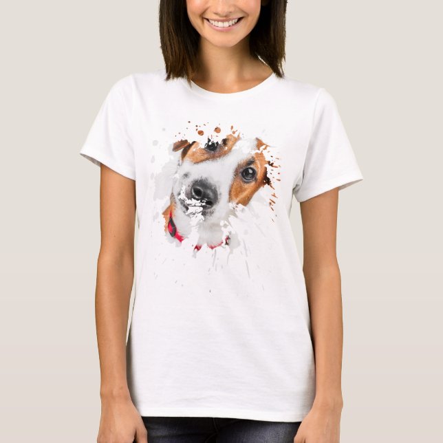 Jack Russell Terrier T-Shirt (Vorderseite)