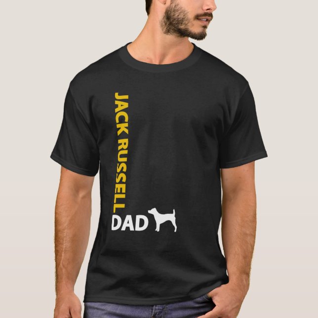 Jack-Russell-Terrier-Vater T-Shirt (Vorderseite)