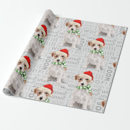 JACK RUSSELL TERRIER Weihnachten für Hundefreunde Geschenkpapier