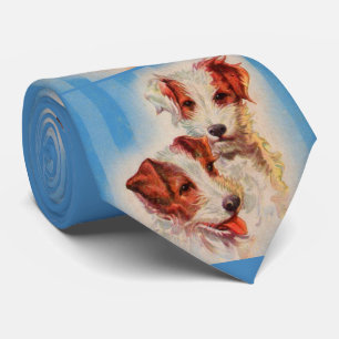 Jack Russell Terriers drucken Krawatte