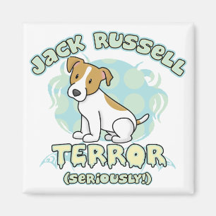 Jack Russell Terror Magnet