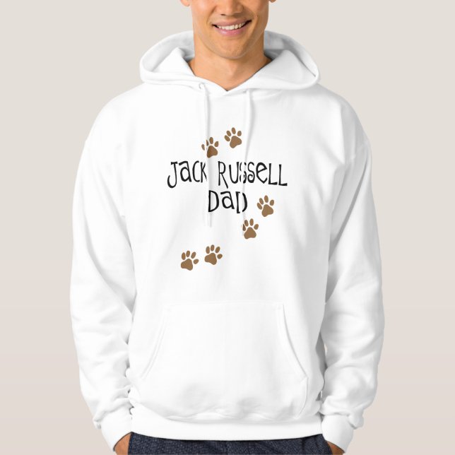 Jack-Russell-Vater Hoodie (Vorderseite)