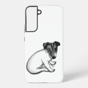 Jack Russell Welpe 10 Wochen alt Samsung Galaxy Hülle