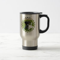 Jack-Russell-Welpen-rostfreier Stahl-Reise-Tasse