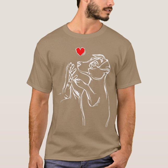 Jack Russellerrier Liebe Ehefrau Hunde-Geschenkide T-Shirt (Vorderseite)