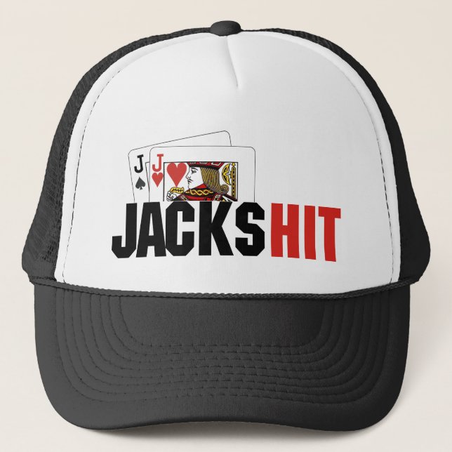 Jack-Schlag Truckerkappe (Vorderseite)