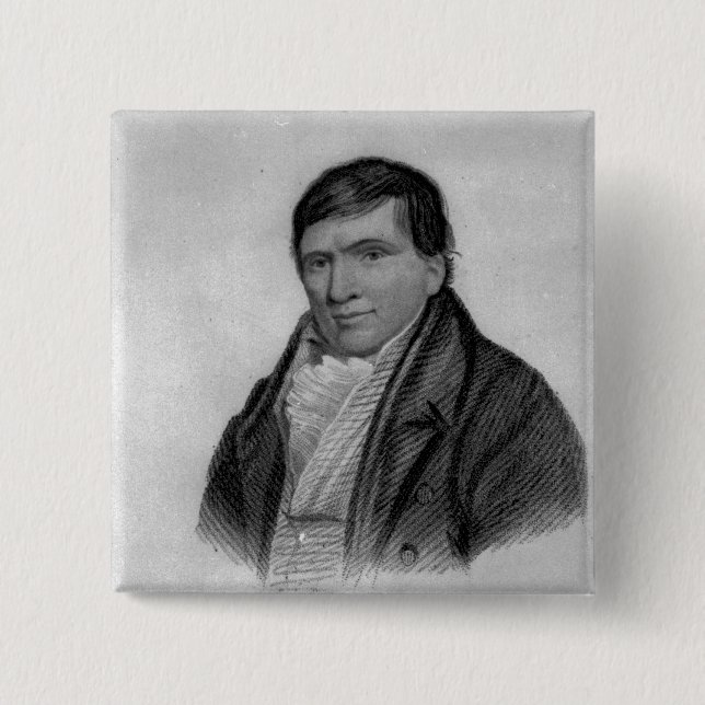 Jack Scroggins, graviert durch Hopwood Button (Vorderseite)